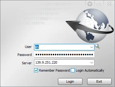 Remote CMSV6 client upgrade method