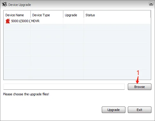 Remote CMSV6 client upgrade method