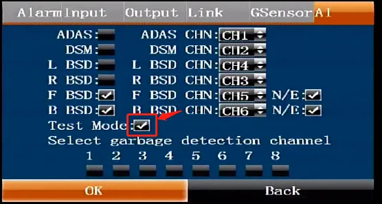 4. Enable AI test mode