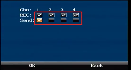 Operation steps