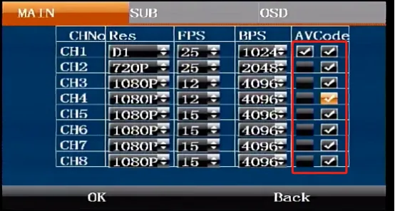 Operation steps