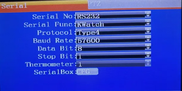 I. Device menu configuration