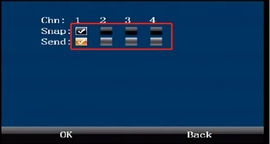 Operation steps