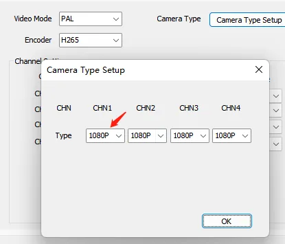 3. Camera screen configuration