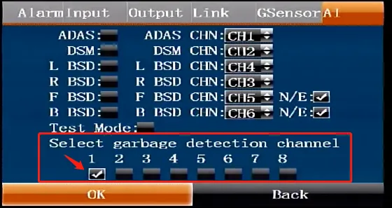 1. Login menu